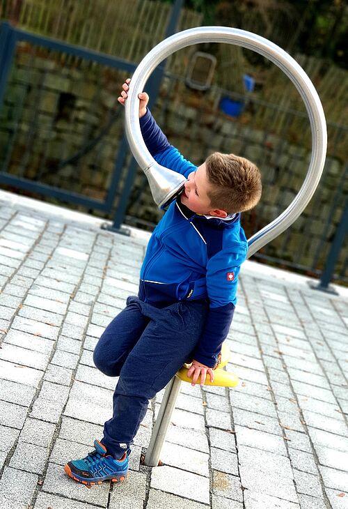 Spielelement Hammerparkplatz Foto: Stadtverwaltung
